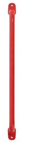 WEATHER GUARD 9895-7-01 LARGE VAN GRAB HANDLE, Powder Coated; Red; Steel; 26.2 Inch; Rear Door D-Pillar/ Shelf End Panel; Single; With Mounting Hardware