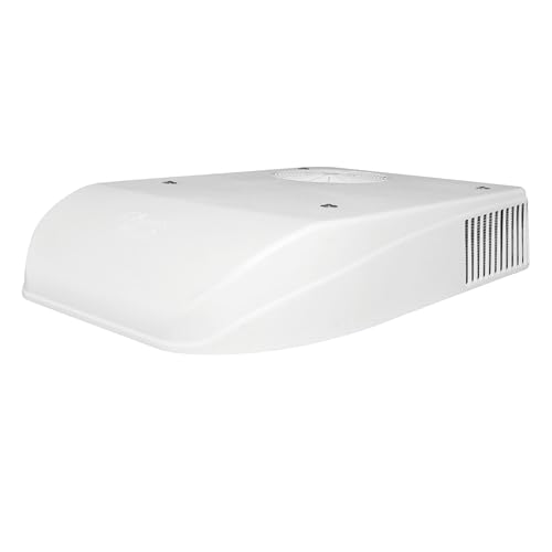 Coleman-Mach 37004-076 Signature Series Mach 8 Plus Air Conditioner with HP2 Heat Pump - 15,000 BTU, Ultra Low Profile, White