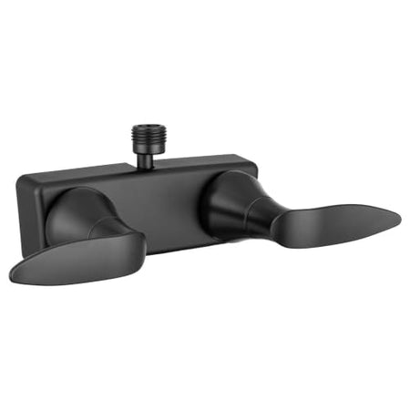 DURA FAUCET DF-SA100LH-MB RV Shower Faucet Valve Diverter with Winged Levers (Matte Black) product image