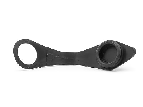 B&B Molders, 94207 Dust Plug for City Water Check Valve – Black, Flexible Rubber Cap, UV-Stable Acrylonitrile, OEM Replacement – Made in USA