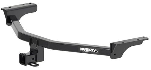 Class III Trailer Hitch Rear Fits Nissan Pathfinder 2022-2025 2 Inch Receiver Square Tube Black Powder Coated Steel 6000 lb Weight Carrying Capacity Husky Towing 69671C