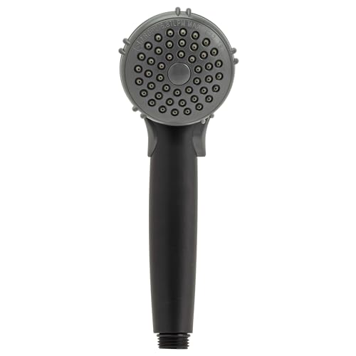 Dura Faucet DF-SA400-MB RV Hand Held Shower Wand, Water Saving Trickle Switch (Matte Black)