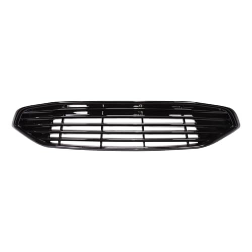 CCI Grille Insert GI182BLK, Overlay, Bar Style, 1 Piece, Gloss Black, ABS Plastic, Fits 2019-2020 Ford Fusion
