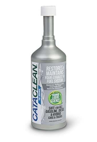 Cataclean Fuel & Exhaust System Cleaner – Pass Emissions Tests – Clear Check Engine Lights – Restores Catalytic Converters, DPF Filters and Cleans Fuel Systems, 16oz (120007)