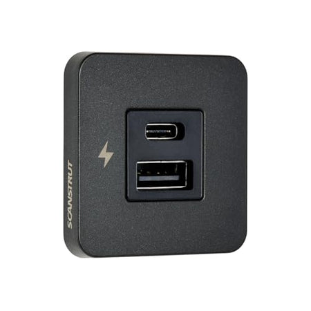 SCANSTRUT SC-TILE-10 SCTILE10 TILE - USB-A / USB-C INTERIORS CHAR product image