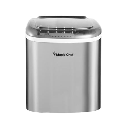 MAGIC CHEF MCIM27ST 27 lb. Portable Countertop Ice Maker in Stainless product image