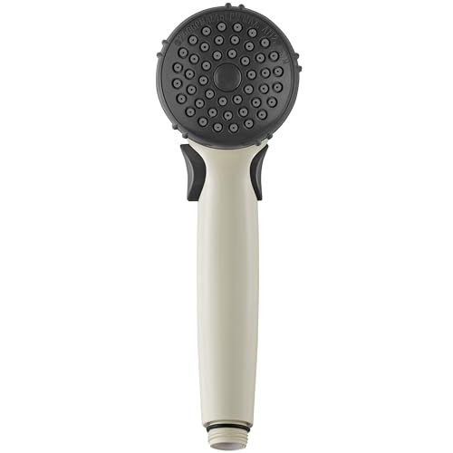 Dura Faucet DF-SA400-BQ RV Hand Held Shower Wand, Water Saving Trickle Switch (Bisque Parchment)