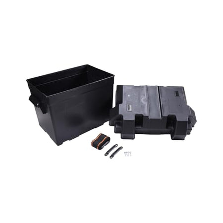 ARCON 13034 Battery Container , Fits Group 24 Batteries, Strap Style Box, Black... product image