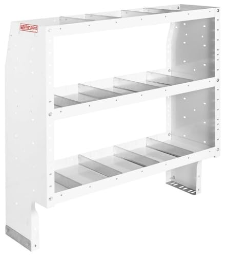 Weather Guard Heavy Duty Adjustable 3 Shelf Unit, 44in x 42in x 16in, Model 9344-3-03