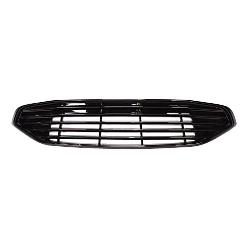 CCI Grille Insert GI181BLK, Overlay, Bar Style, 3 Piece, With Emblem Cutout, Gloss Black, ABS Plastic, Fits 2021-2022 Chevrolet Colorado WT and LT Models