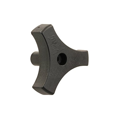 JR PRODUCTS 20175 Tri-Lug Window Knob - 9/16, Black product image