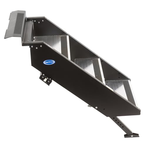 MOR/RYDE STP-209 MORryde  StepAbove Fold-Up RV Entry Step - 3-Step (8 Step Rise), Fi... product image