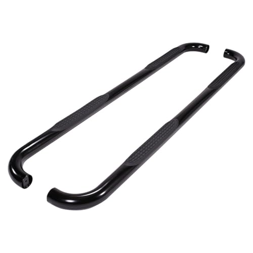 TRAILFX A0058B 3 Inch Round Bent Nerf Bars for Chevrolet Silverado 1500 Double Cab... product image