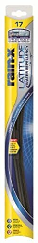 Rain-X 5079283-2 Latitude 2-In-1 Water Repellent Wiper Blades, 17 Inch Windshield Wipers (Pack Of 1), Automotive Replacement Blades With Patented Repellency Formula