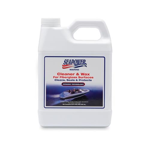 T.R. INDUSTY SQ-32 Seapower Professional Grade One-Step Cleaner & Carnauba Wax for Boa... product image