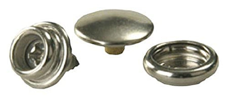 JR PRODUCTS 81585 Fabric-to-Wall Snap Kit Silver product image