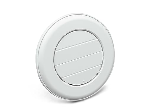 B&B Molders, 94270 CoolVent Adjustable Ceiling Vent with .25” Flange – Polar White, Hidden-Screw Design with 360° Rotation, OEM Replacement – Made in USA