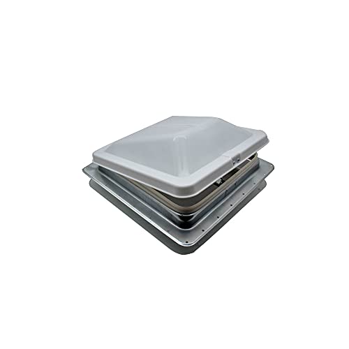 Heng'S 74111A-C1G1 Universal Roof Vent Non-Powered with Exchange Lid - 14' Smoke