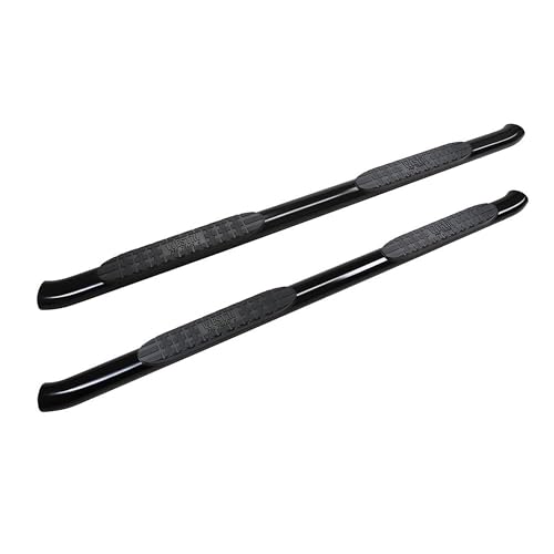 Westin 21-24135 PRO TRAXX 4 Oval Nerf Bars fits 2019-2026 Silverado Sierra 1500 2020-2026 Silverado Sierra 2500 3500 Crew Cab (Exc 2019 Silverado LD/Sierra 1500 Limited) Black Pair