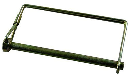 JR PRODUCTS 01214 Safety Lock Pin - 1/4 x 3-1/2 Usable Length , green product image