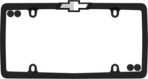 CRUISER 10450 Accessories Chevrolet License Plate Frame, Matte Black product image