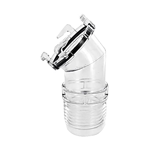 VALTERRA LLC F023111 Valterra F02-3111 Clearview Hose Adapter - 45°, Threaded product image