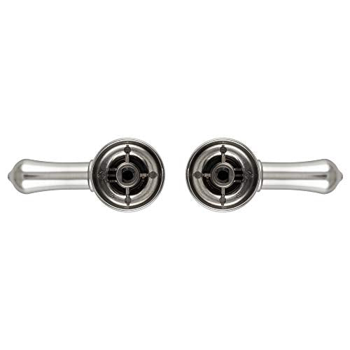 DURA FAUCET DFRKCSN DF-RKC-SN RV Replacement Hot and Cold Handles (Satin Nickel) product image