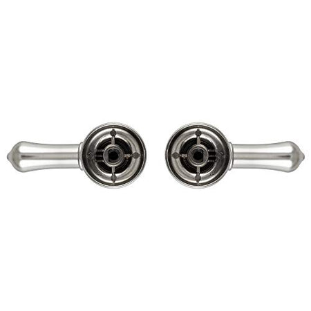 DURA FAUCET DFRKCSN DF-RKC-SN RV Replacement Hot and Cold Handles (Satin Nickel) product image