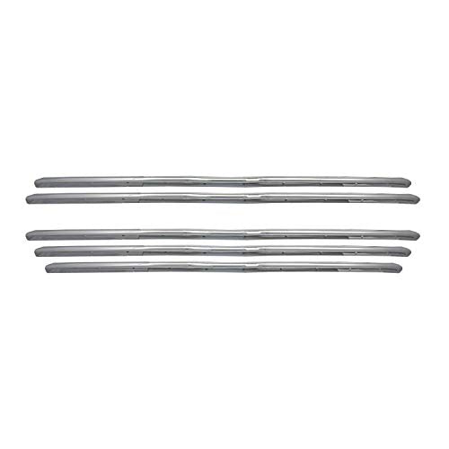 CCI Grille Insert IWCGI160, Overlay, Bar Style, 5 Piece, Chrome Plated, ABS Plastic, Fits 2019-2024 Ram 1500- New Model Lone Star, Laramie and Big Horn Models
