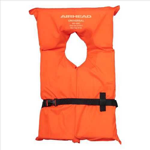 AIRHEAD 10000-15A-OR-NS Type II Keyhole Life Vest - Orange, Adult Universal product image
