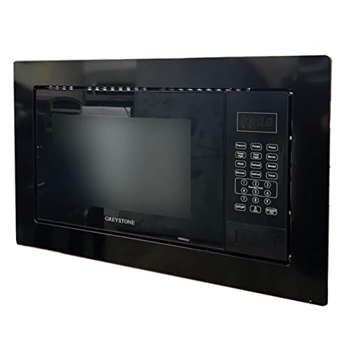 Way Interglobal Greystone 0.9 Cubic Foot, Built-In Microwave, Digital Touchpad, LED Display, Includes Trim, - Outdoor Depot