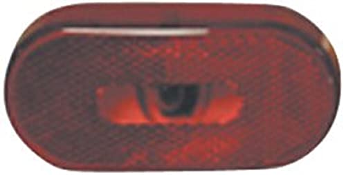 Fasteners Unlimited Creative PRO 89-121R Red Replacement Lens for Oval Clearance Light