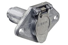 6-Way Connector Socket Covered Back(Pack of 1)