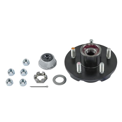 LIPPERT COMP K-122461 lete Pre-Greased Hub Assembly Kit for 3,500-lb. Axle Hubs with Brak... product image