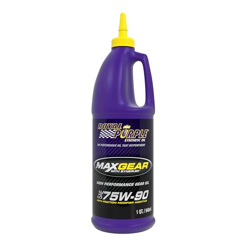 ROYAL PURPLE 01300 Max Gear 75W-90 High Performance Synthetic Automotive Gear Oil , 1 ... product image