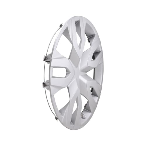 CCI Wheel Cover IWC55617S, 17 Inch, 7 Double Spoke, Painted, Silver, Automotive Grade ABS, Set of 4, Fits 2021-2022 Toyota C-HR - LE Model/ 2022-2025 Toyota Corolla Cross - LE Model