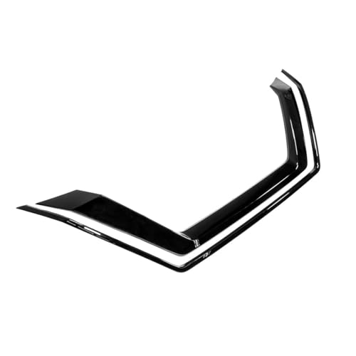 CCI Grille Overlays GI186BLK, Bar Style, ABS Plastic, Painted/Gloss Black, Fits 2022-2023 Nissan Rogue