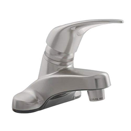 DURA FAUCET DFPL100SN DF-PL100-SN RV Single Lever Bathroom Sink Faucet (Satin Nickel) product image