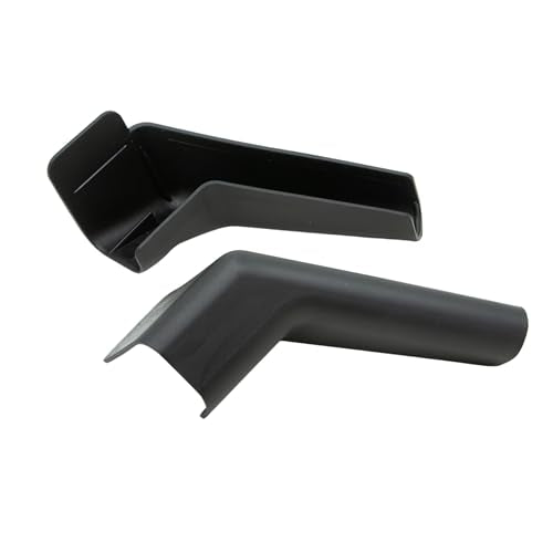 JR Products 655-FLEX-BK-A Flexible Extended Rain Gutter - Black