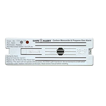MTI INDUSTRY 35-742-WH Safe-T-Alert by MTI Industries 35-741-WT Dual LP/CO Alarm - 12V, 35... product image