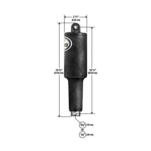 LENCO MARINE 15057-001 Actuator, 2 1/4" Stroke 101XDS 12V 5/16, Black, One Size