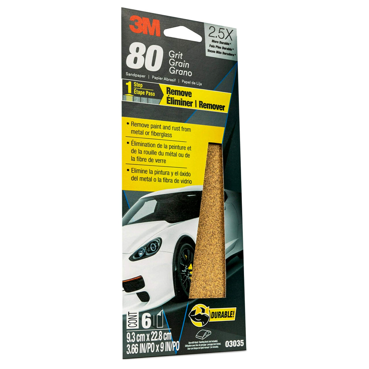 3M 03035 AUTOPAK SHTS MED 6/PAK
