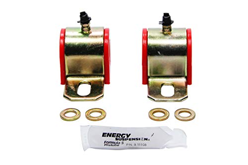 Energy Suspension 9.5161R 1" Greasable Sway Bar Set , Red
