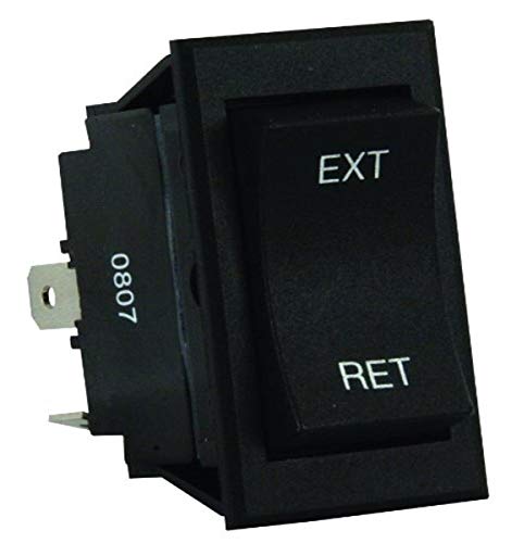 JR Products 13635 5th Wheel/Tongue Jack Switch,Black