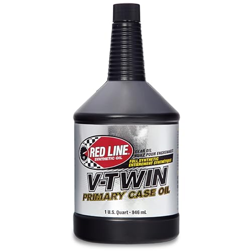 Red Line 42904 V-Twin Primary Case Oil, for use with UTVs, ATVs and Sportbikes - 1 Quart