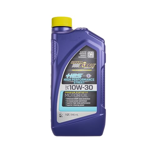 ROYAL PURPLE 31130 ROY  - HPS Street Motor Oil 10W-30, 1 Quart product image