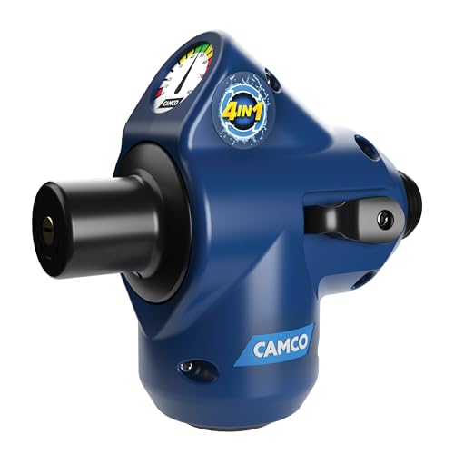 CAMCO 40065 Tastepure 4-in-1 Adjustable RV Water Pressure Regulator - Combines ... product image