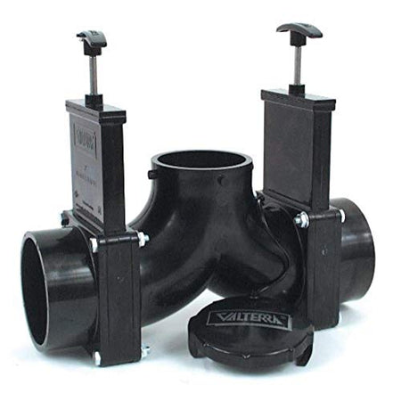 VALTERRA LLC T84 Valterra  3 Hub x 3 Hub x 3 Bay with Cap Double Ell Rotating Valve ... product image