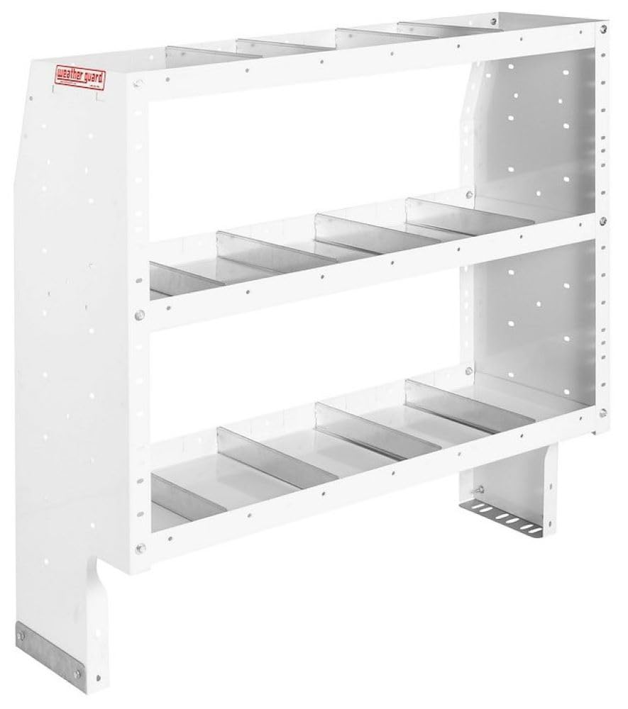 Weather Guard Heavy Duty Adjustable 3 Shelf Unit, 44in x 42in x 16in, Model 9344-3-03