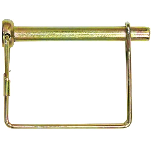 Buyers Products Company Buyers Products Company Yellow Zinc Plated Snapper Pin - 1/4 Diameter x 3-5/8 Inch - Outdoor Depot